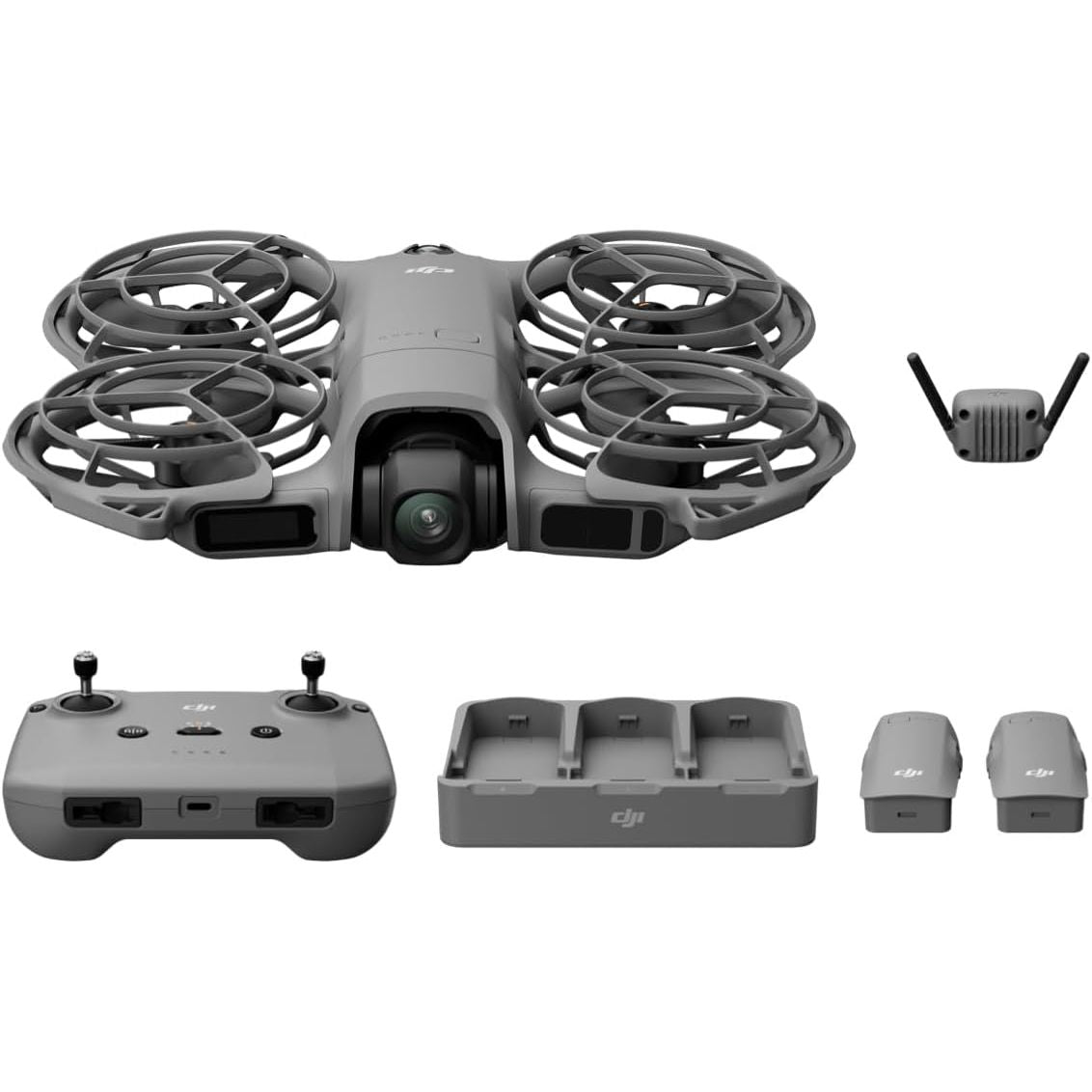 Buy DJI,DJI Neo 2 Fly More Combo Camera Drone – 4K Video, 12MP 1/2" CMOS, ActiveTrack, Omnidirectional Obstacle Sensing, RC-N3, 3 Batteries - Gadcet UK | UK | London | Scotland | Wales| Near Me | Cheap | Pay In 3 | Drone Video Cameras